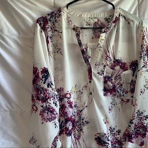 Maurices Sheer Blouse